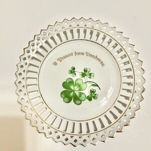 Irish China Trinket Dish “a present from Bundoran”